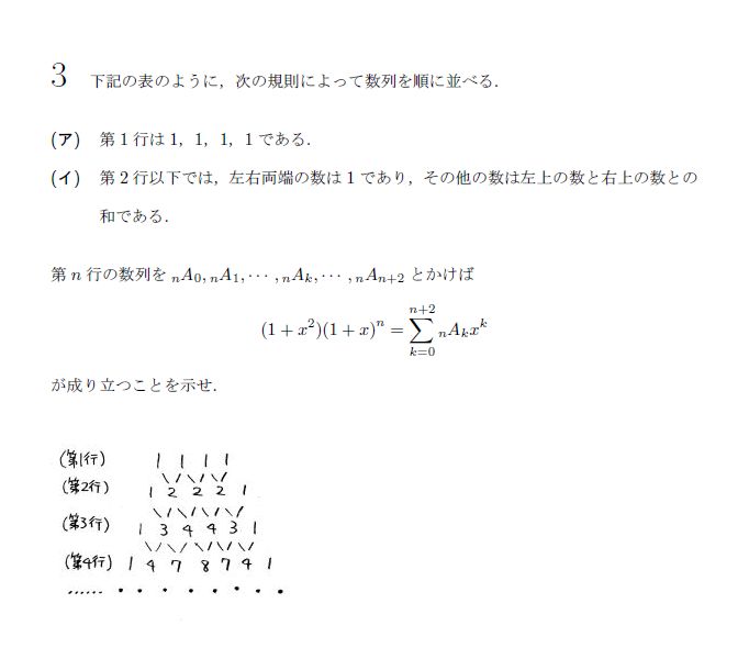 京都大学 1979年 文系 第3問 問題画像
