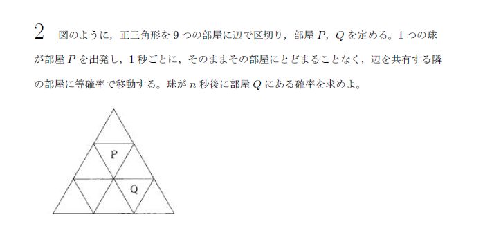 東京大学 2012年 理系 第2問 問題画像