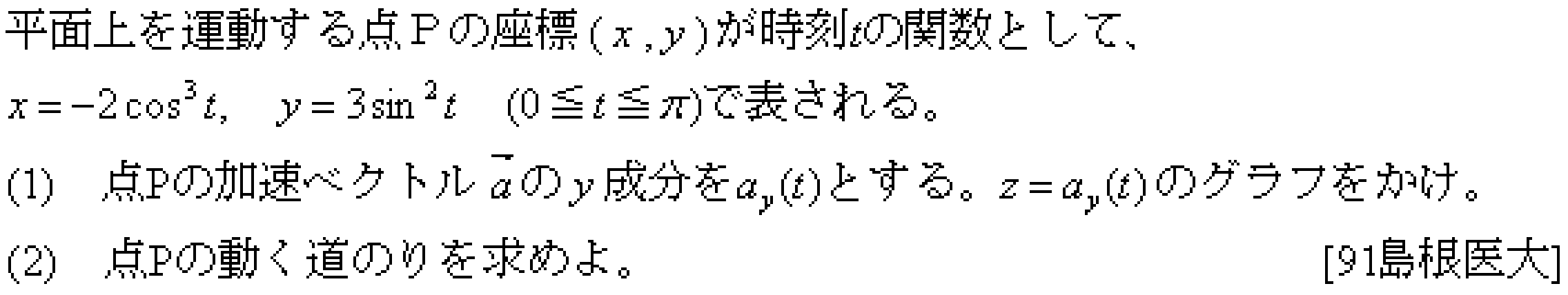数学3 その他応用 問題 3 問題画像